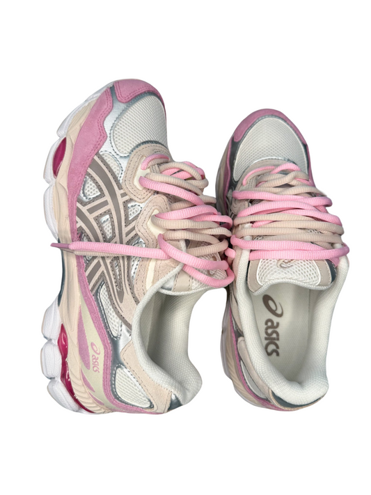 DOUBLE LACED GEL NYC CREAM MINERAL/PINK