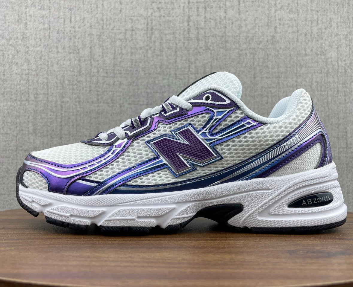 DOUBLE LACED NB BLUE PURPLE