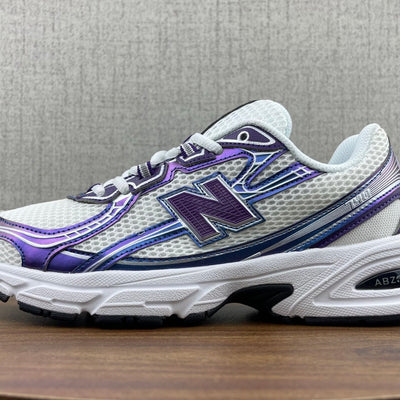 DOUBLE LACED NB BLUE PURPLE