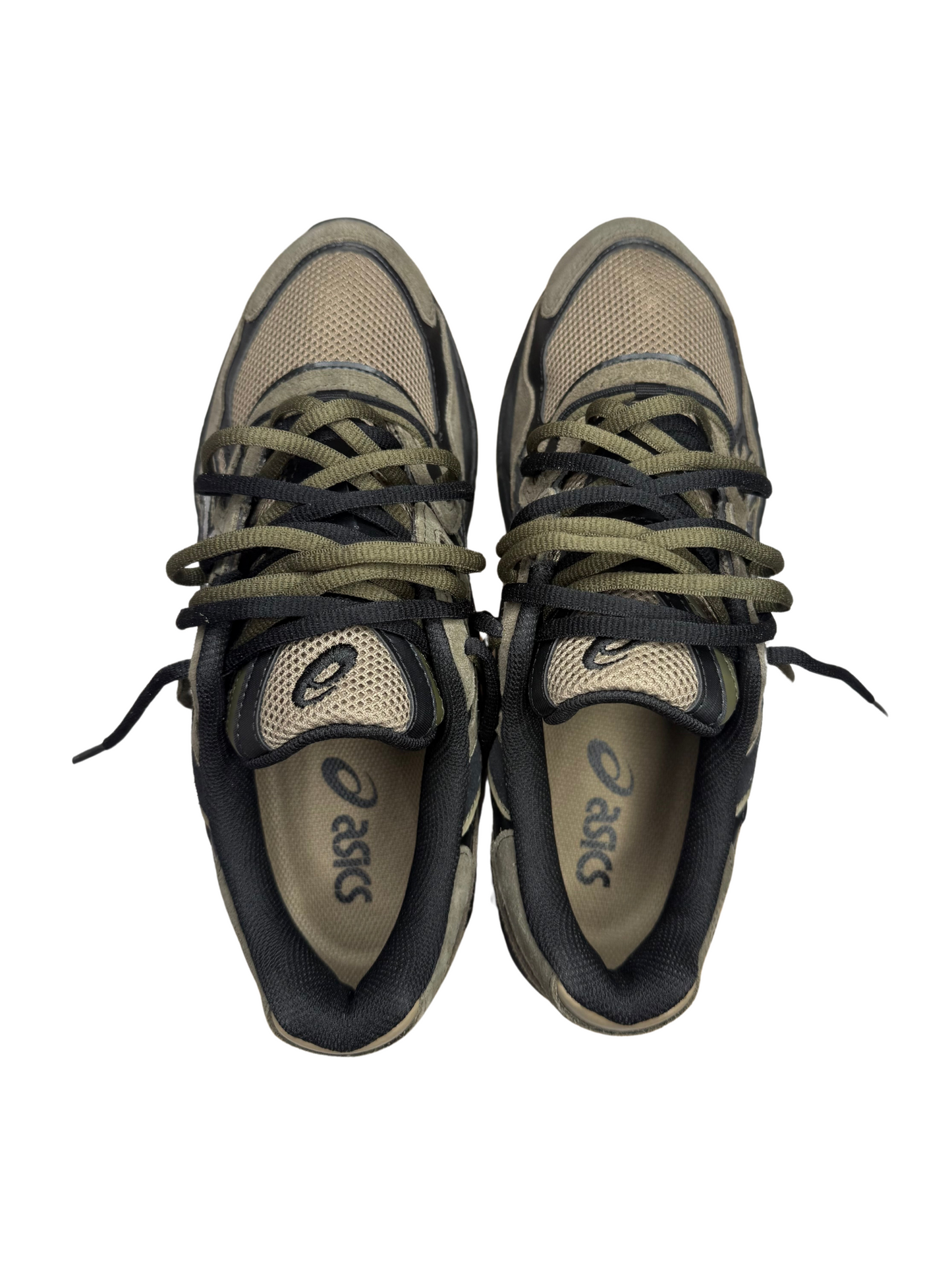 DOUBLE LACED GEL NYC PEPPER/BLACK