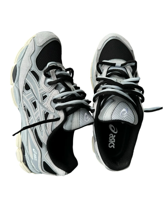 DOUBLE LACED GEL NYC BLACK/PIEDMONT GREY