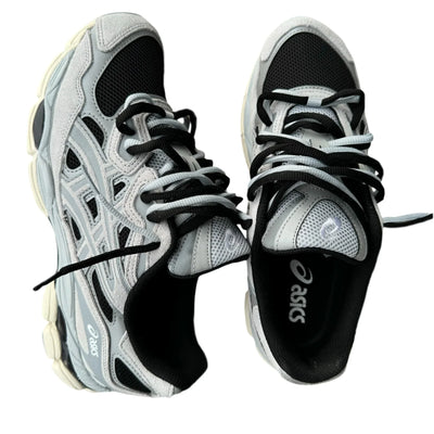 DOUBLE LACED GEL NYC BLACK/PIEDMONT GREY