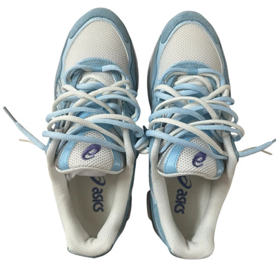 DOUBLE LACED GEL NYC CREAM/ARCTIC SKY