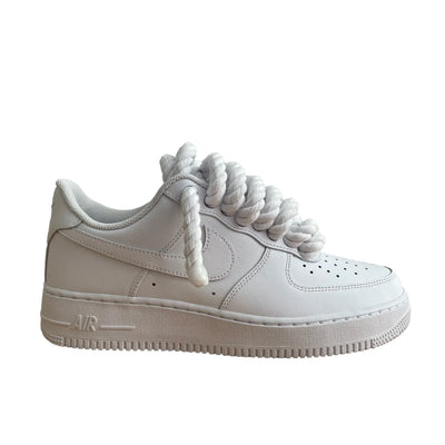 ROPE AF1 "ALL WHITE"